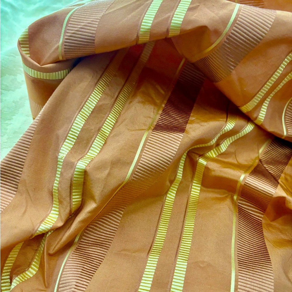 - Vintage Kravet Couture Silk Ribbons Fabric